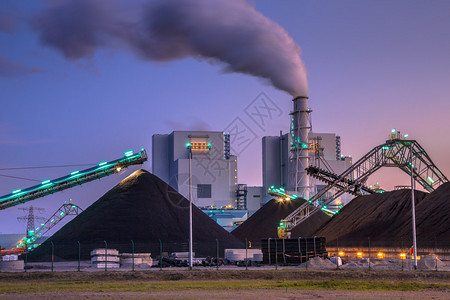 煤炭在全球发电中发挥着至关重要的作用背景图片