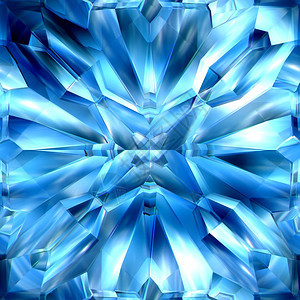 蓝冰晶图案用于复制背背景图片