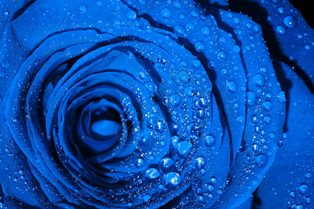 蓝色的蓝色抽象上升有水滴图片