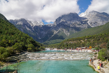 白水河或白水河玉龙雪山李江图片