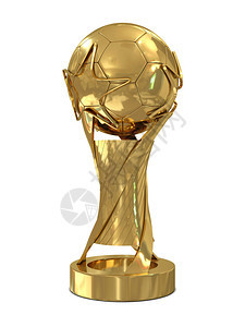 足球奖杯白种星图片