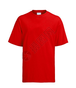 红色T恤衫图片