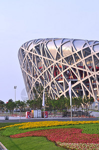 北京奥运会鸟巢体育场图片
