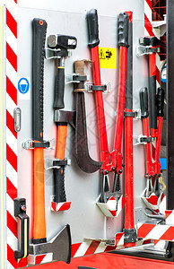 消防工具和设备的集合图片