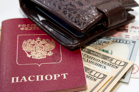 俄罗斯护照钱包图片