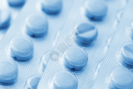 片剂药丸包装药房医学蓝色白用5D标记II图片