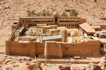 圣凯瑟琳修道院埃及西奈半岛高清图片