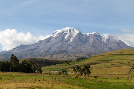 厄瓜多尔钦博拉索火山图片