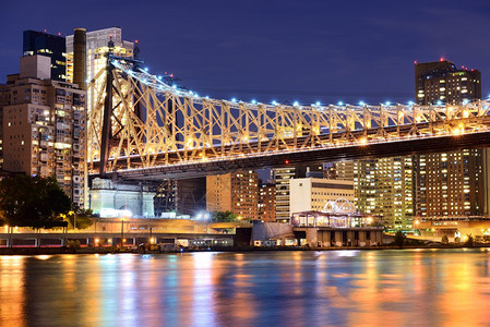 纽约市皇后区大桥图片