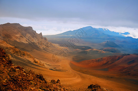 夏威夷毛伊岛Haleakala火山顶图片