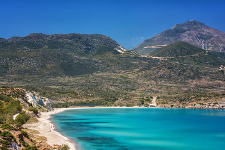 希腊米洛斯岛阿希瓦图片