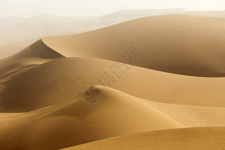 沙漠的自然和景观沙地面积的年增长上的全球变暖图片