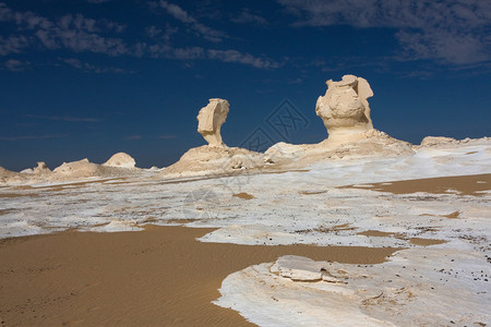 白色沙漠法拉夫埃及图片