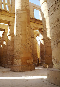 Karnak古代神话寺庙大假教堂图片