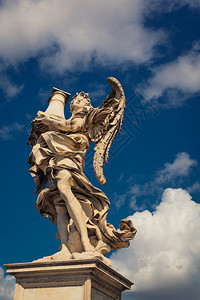 意大利罗马的天使雕像图片