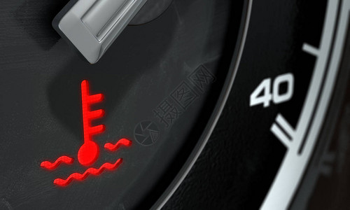 A3D使汽车仪表板面背景上的亮光高温仪表背景图片