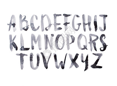 艺术字手写的字体型式手工绘制doodleabc字插画