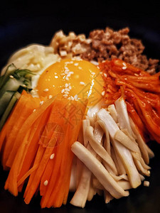 Bibimbip稻米与图片