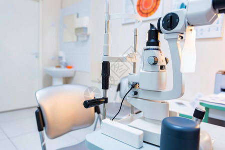 眼科医生和验光师以及眼保健专业人员使用的眼图片