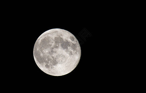 夜空时满月图片