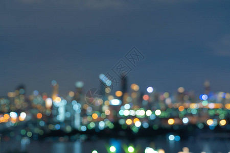 泰国曼谷市摩天大楼的布基抽象背景图片