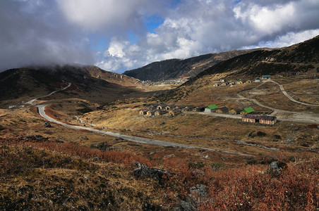 纳塘谷自然背景图片