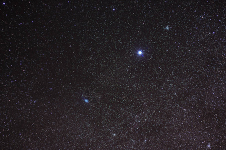 天狼星是夜空中最亮的恒星图片