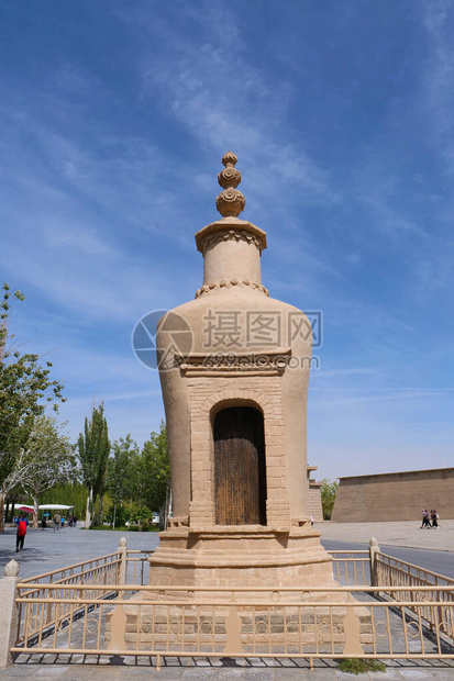 甘肃的古代教建筑DunhuangMogaoG图片