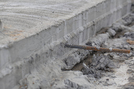 联合扩建水泥路的建设洗背景图片