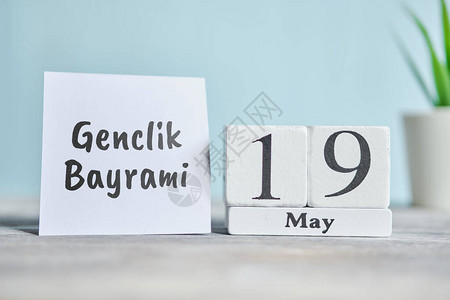 19GenclikBayrami日5月19日Wooden街区日图片