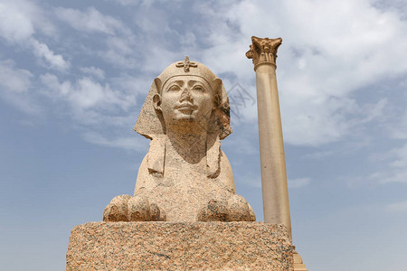 埃及亚历山大市庞贝支图片