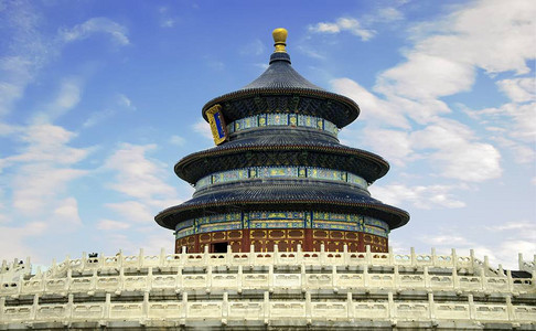 天坛是位于北京市中心东南部的皇家宗教建筑群图片