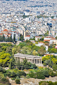 雅典GreekAgora希腊神庙图片