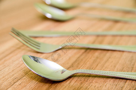 餐具叉子勺子图片