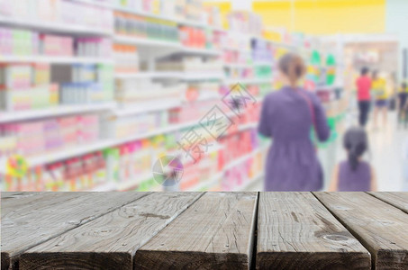 在超市购物可用于显示或添加您的产品info图片