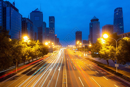 北京Chaoyang中央商业区图片