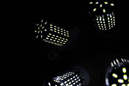 灯中的LED元件带二极管的灯从二极管灯的图片