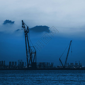迪拜海港图片