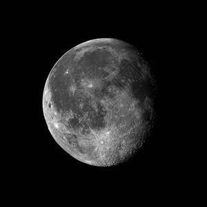月亮在一个月内的不同阶段背景图片