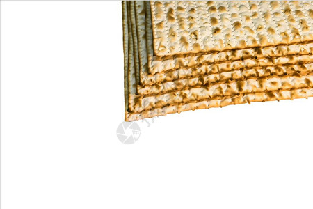 一堆犹太无酵饼面包背景图片