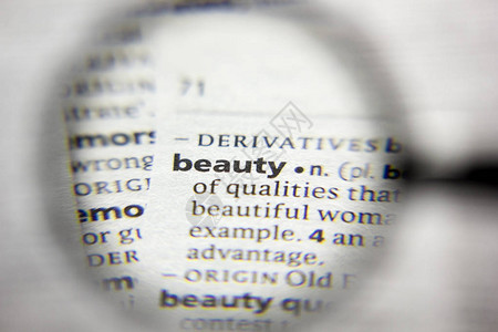 beauty字典中的单词或短语Beauty背景