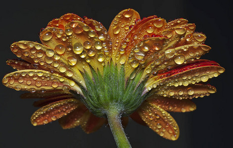 雨后菊花图片