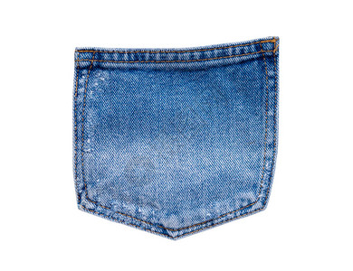 Bluedenim牛仔裤背口袋图片