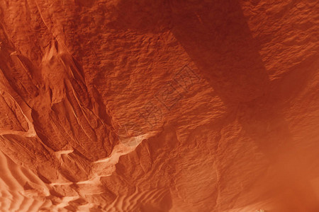 迪拜沙丘上的沙浪沙漠的沙丘图片