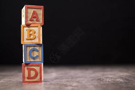 ABCD木块图片