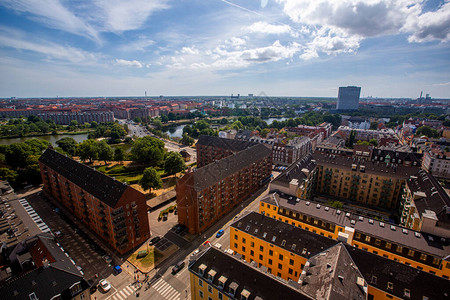 丹麦哥本哈根全景图片