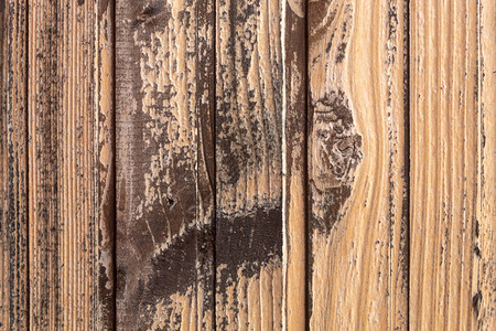 褐色旧风化木板图片