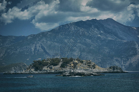 土耳其地中海沿岸的卡拉奥伦图片