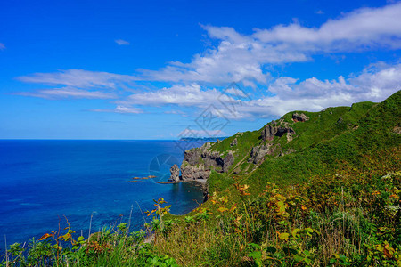 北海道神威岬图片