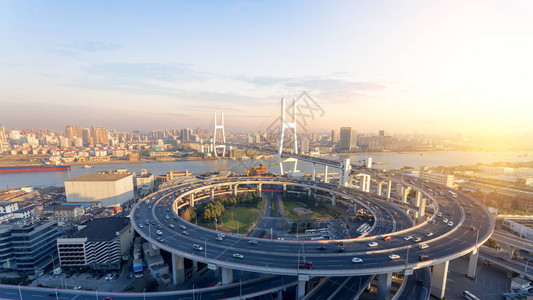 上海立交桥城市旅行图片